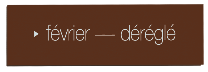 Playlist février 2026